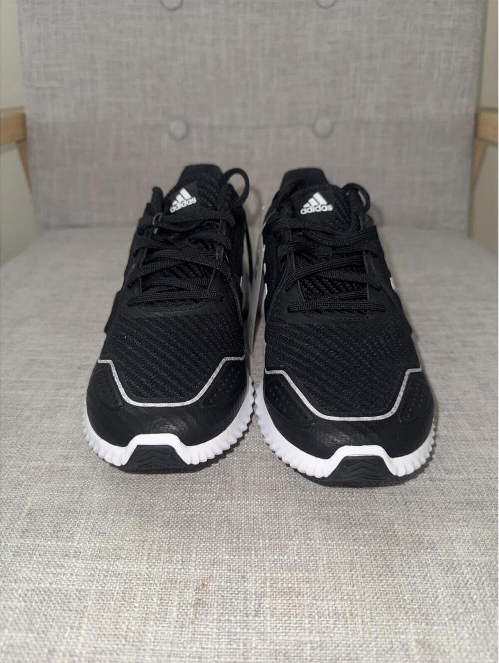 New Adidas ClimaWarm Bounce Black/White Running Sneakers Men’s Size 5 - Picture 2 of 5